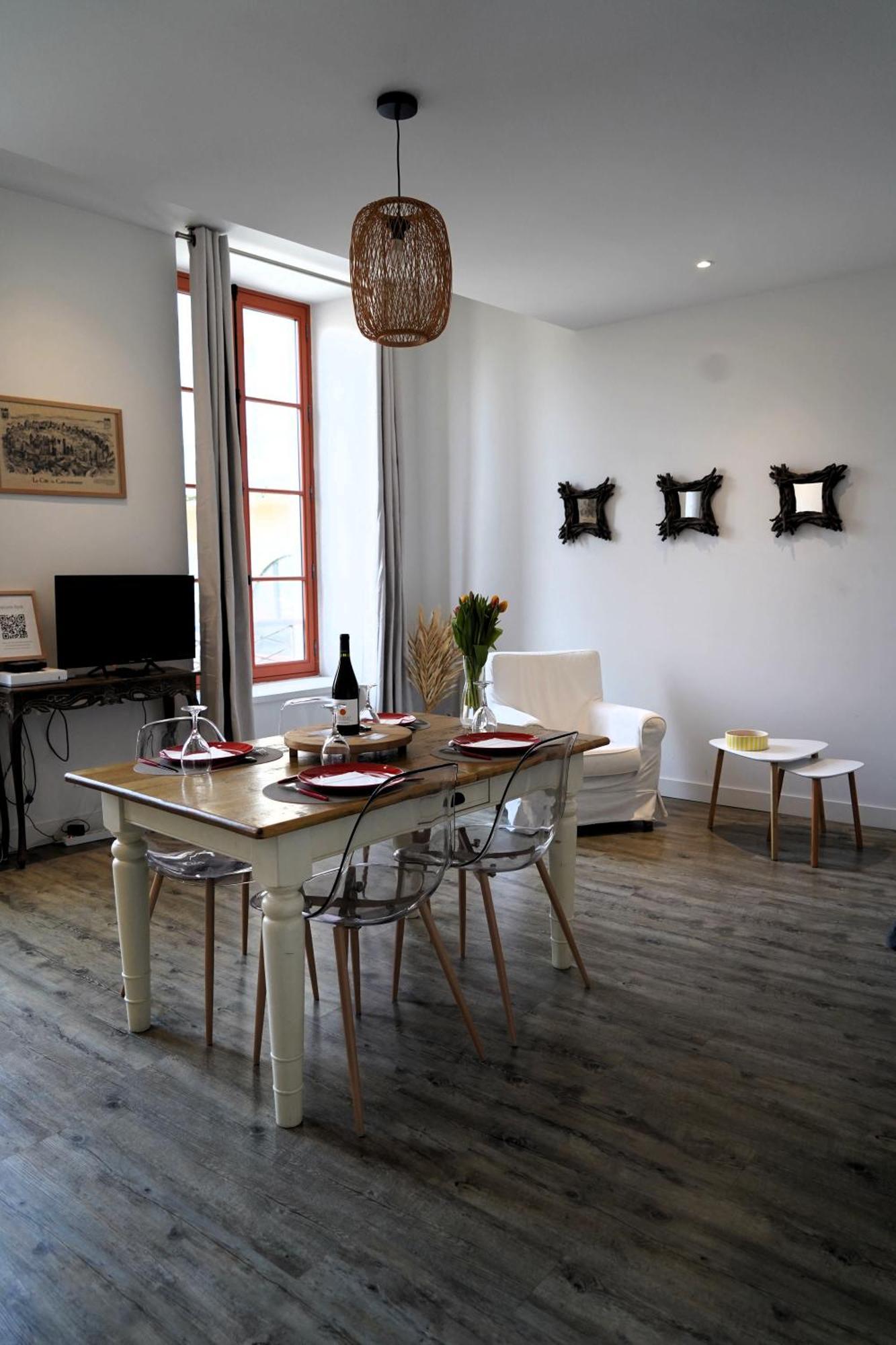 Ferienwohnung La Magie De Carnot Meuble De Tourisme 3 Etoiles Carcassonne Exterior foto